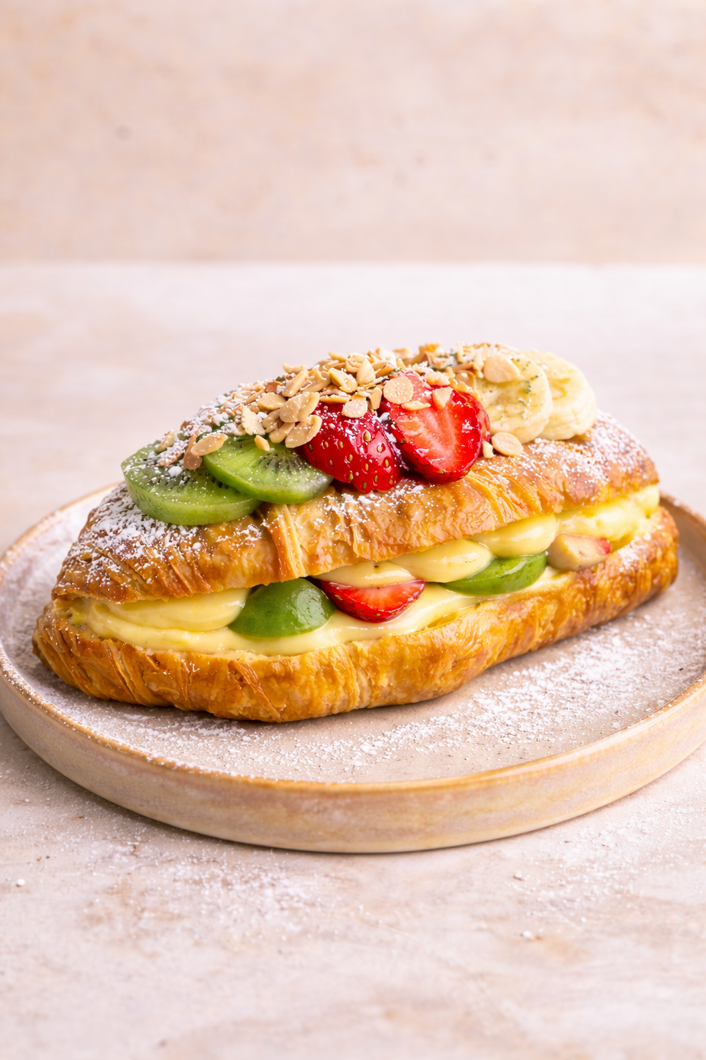 Fruity & Custard Croissant