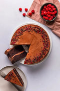 Dark Chocolate & Raspberry Cake